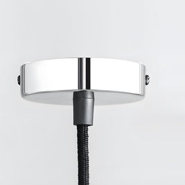 Striped Glass Pendant Light, 40W Tungsten