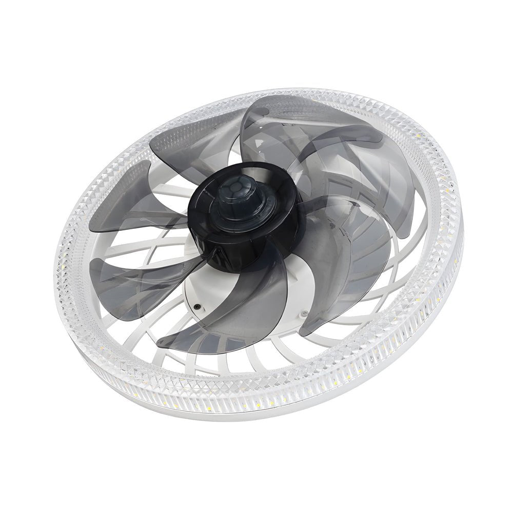 12.2" Low-Profile 7-Blade LED Ceiling Fan