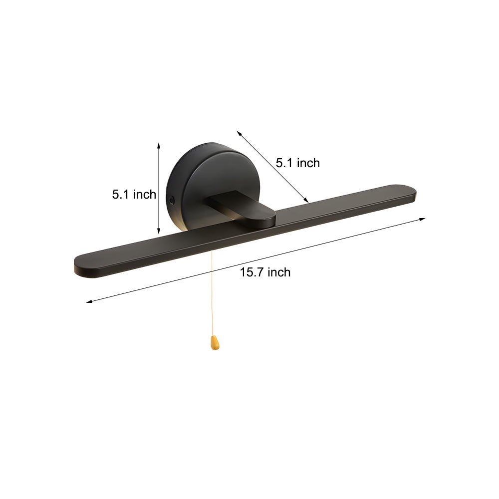 15.74" LED Linear Vanity Light, Pull Switch