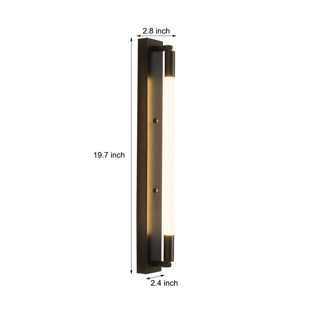 Acrylic Tube LED Wall Sconce