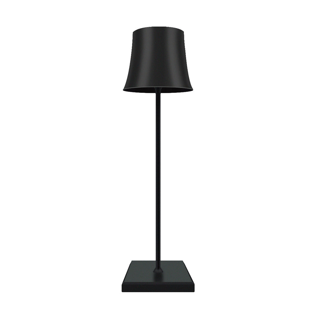 15" Cordless Modern Metal Table Lamp