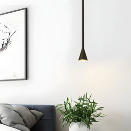 39 in. Long Tube Cone Pendant Light