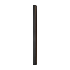 Linear Outdoor Wall Sconce Minimalist LED Black Lamp