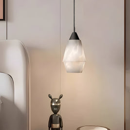 7.87 in. Alabaster Pendant Light