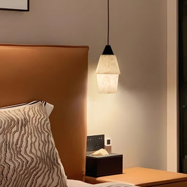 7.87 in. Alabaster Pendant Light