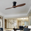 Wood Blade LED Ceiling Fan with Remote