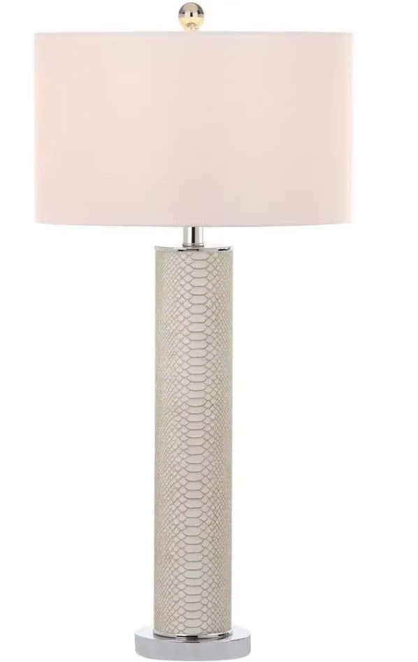 Snakeskin Texture Table Lamp Set