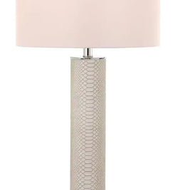Snakeskin Texture Table Lamp Set