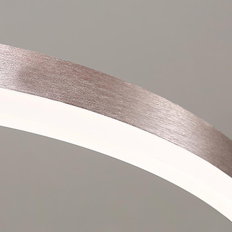 16" Circle Acrylic Single Pendant Light