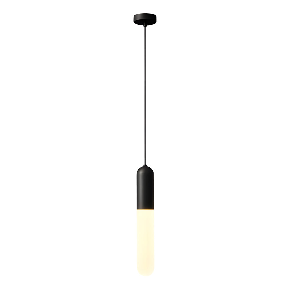 Long Copper Pendant Light, 3-Step Dimming