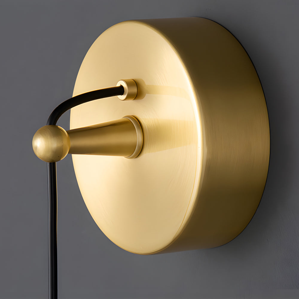 Long Copper Pendant Light, 3-Step Dimming