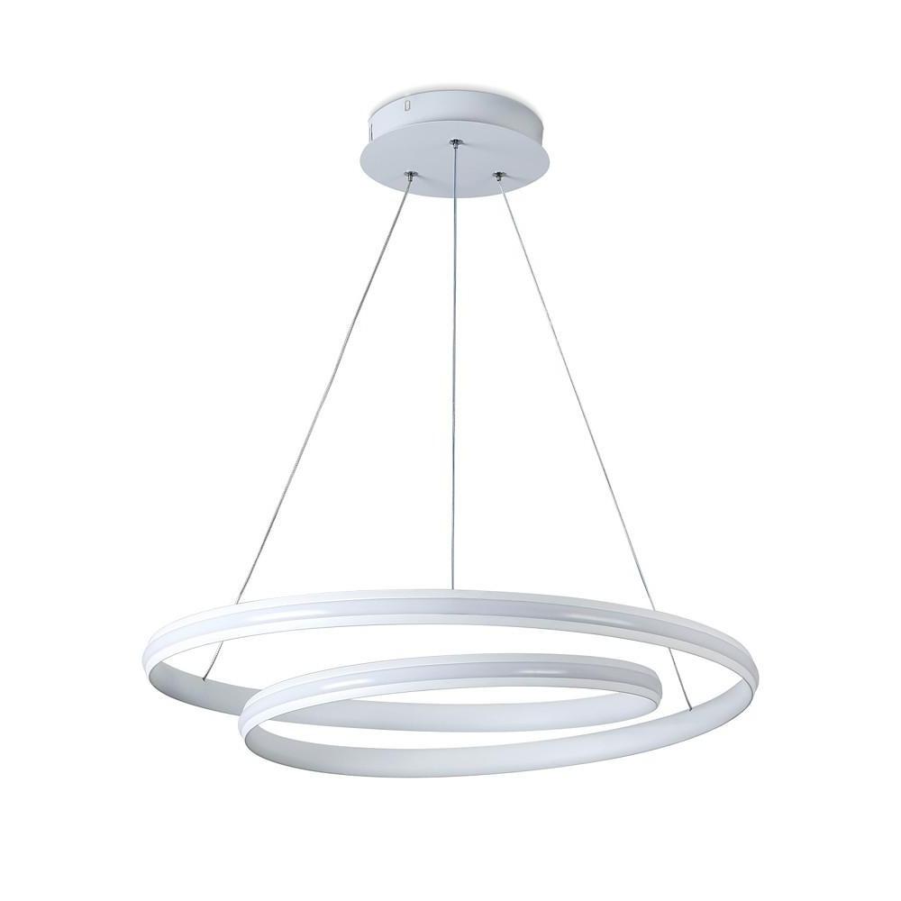 18" Spiral LED Dimmable Pendant Light