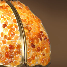 Small Crystal Dome Pendant Light, Dimmable
