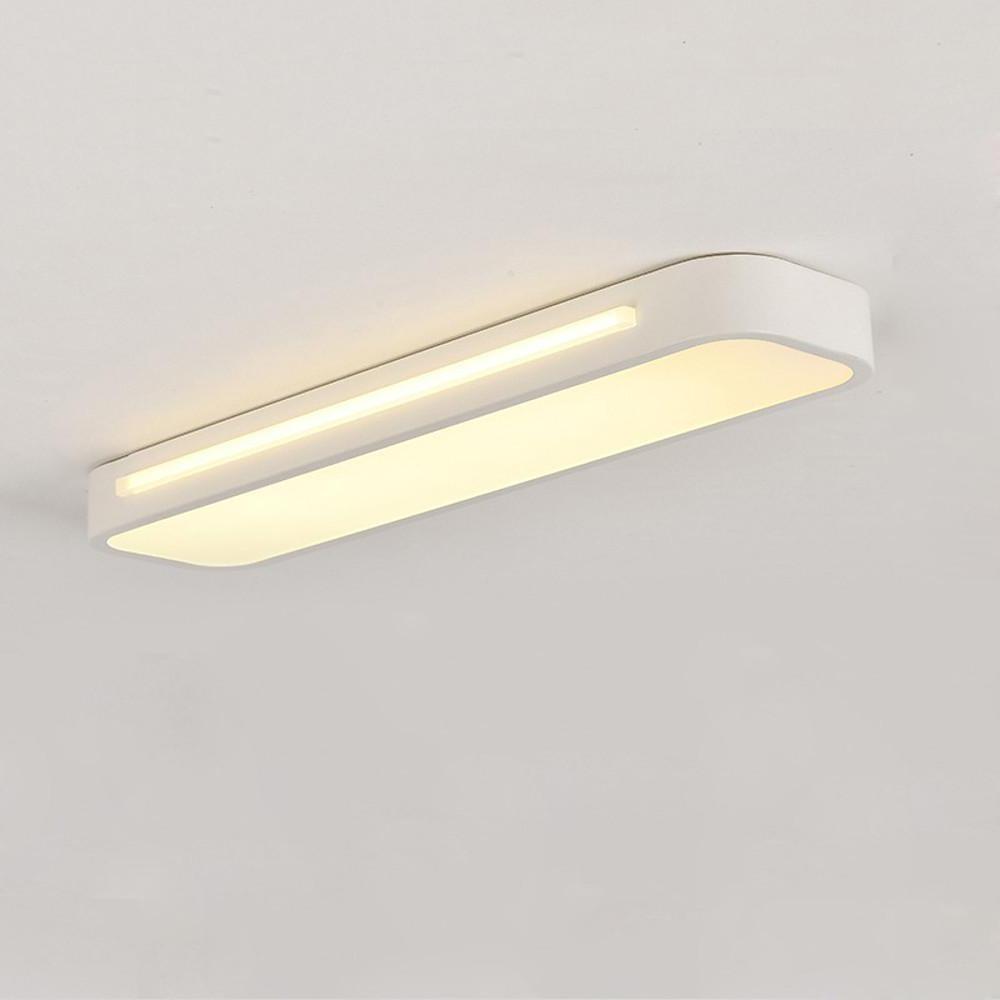 Oval LED Rectangular Flush Mount Ceiling Light