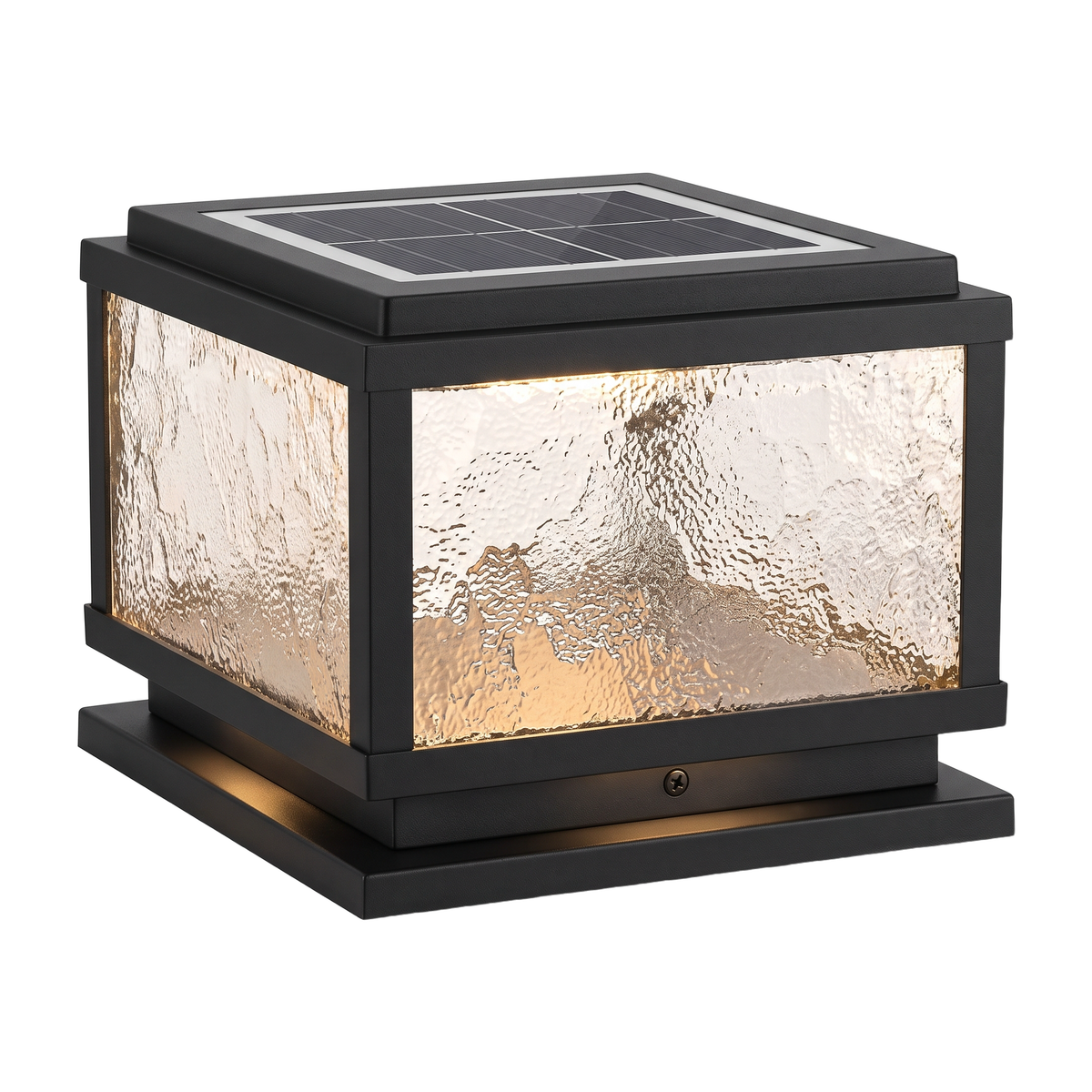 Square Outdoor Pillar Lights Modern LED Waterproof Outdoor Light
