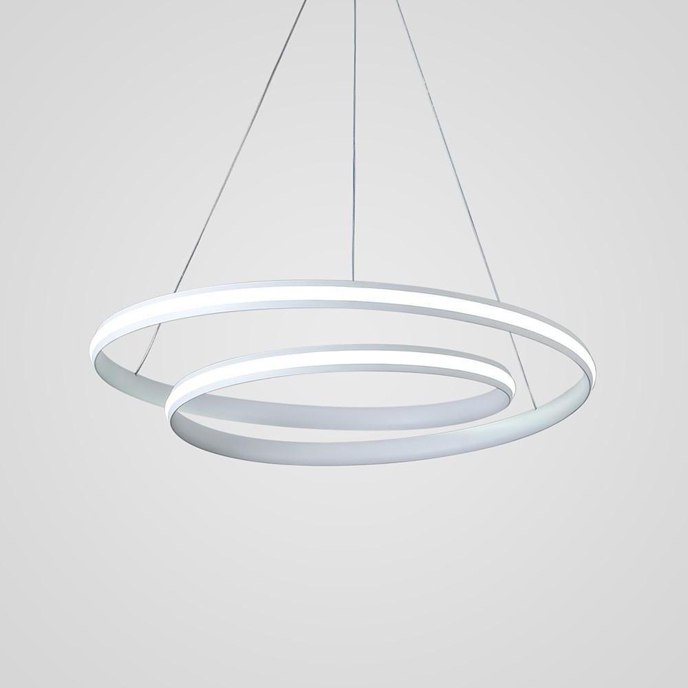 18" Spiral LED Dimmable Pendant Light