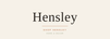 Hensley - Home