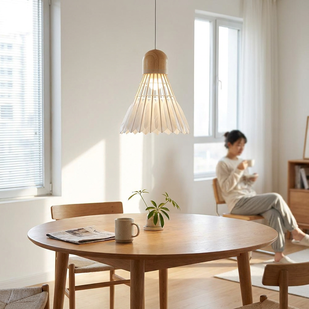 1 Bulb Industrial Pendant Lamp Metal Mini Geometrical Kitche