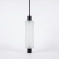 1/2/3 Heads Acrylic Cylinder Pendant Lights: Modern Hanging  - white bg