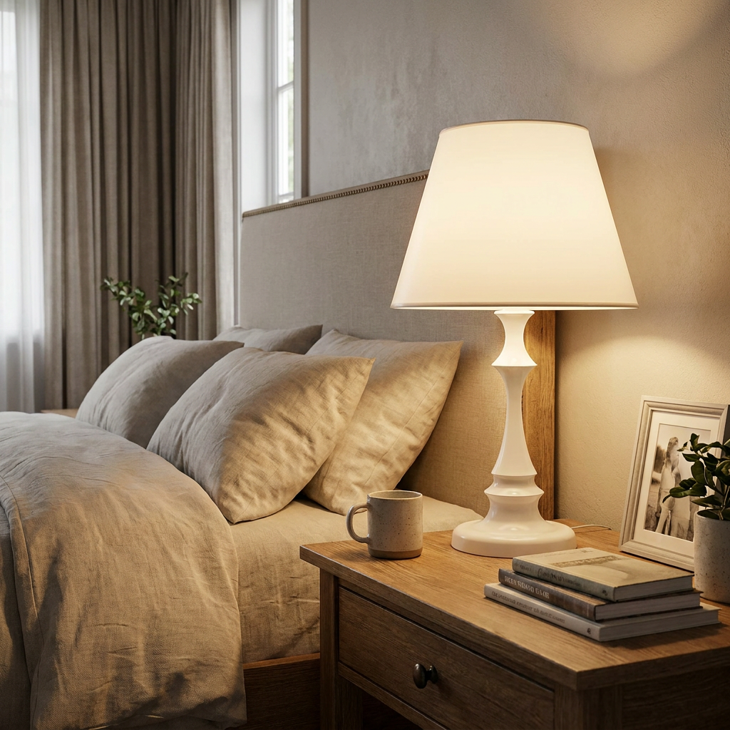 19 inch Modern Chess French Table Lamp — lifestyle 3