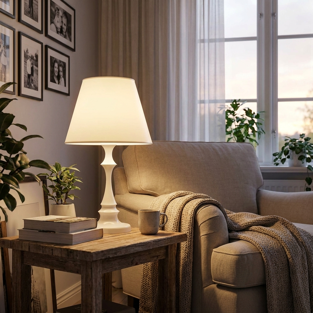 19 inch Modern Chess French Table Lamp — lifestyle 4