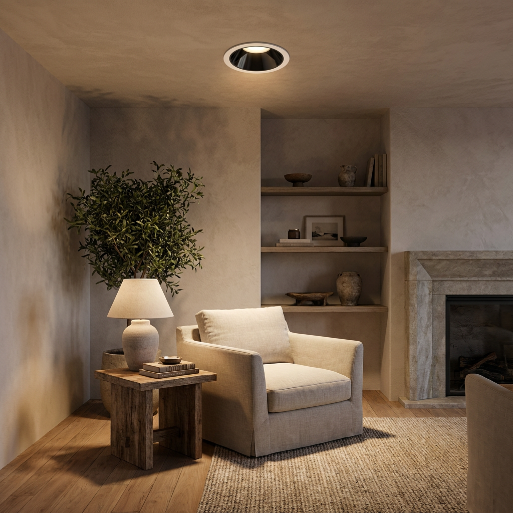 2 PCS LED Indoor Ceiling Spotlights Deep Anti-Glare Light — lifestyle 3