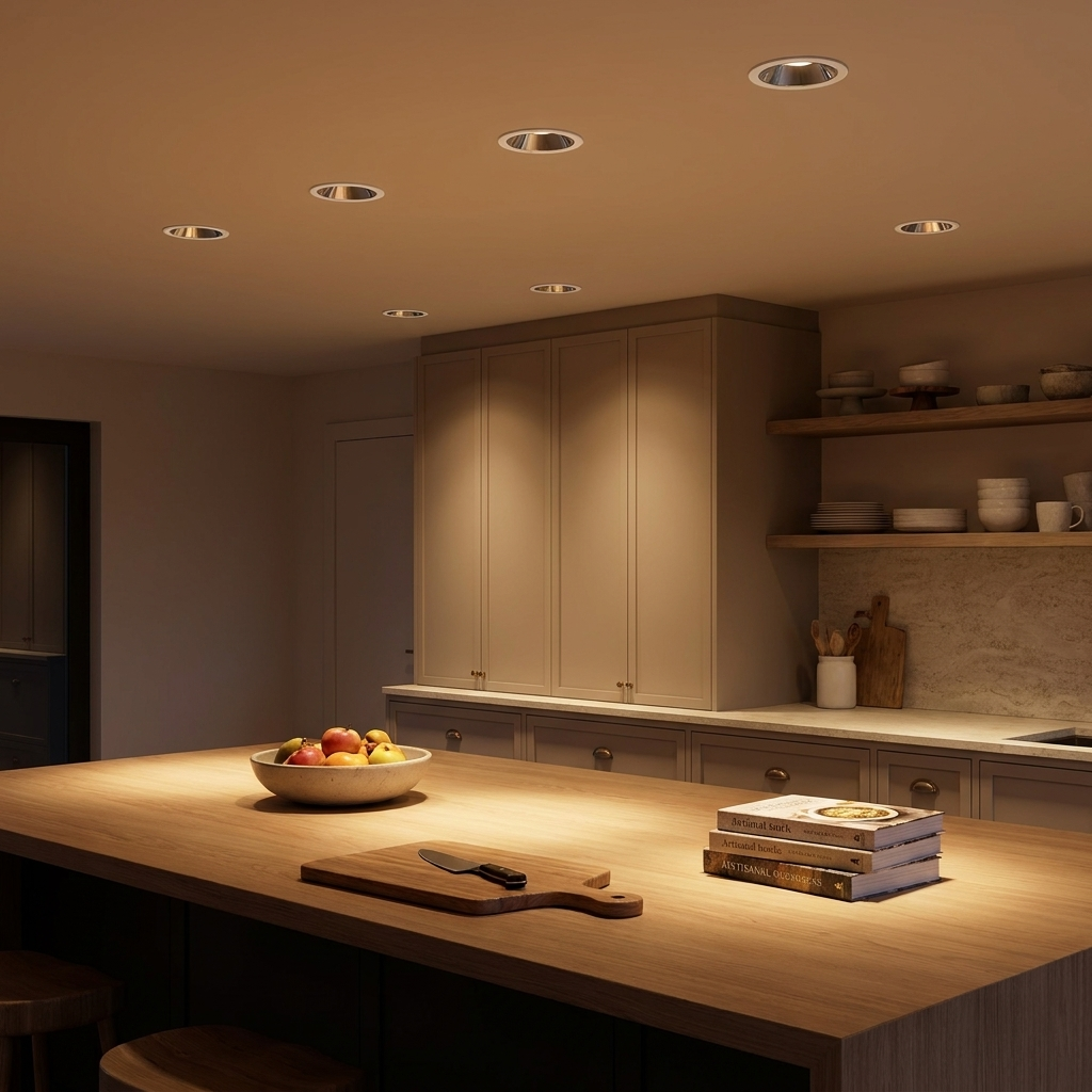 2 PCS LED Indoor Ceiling Spotlights Deep Anti-Glare Light — lifestyle 1