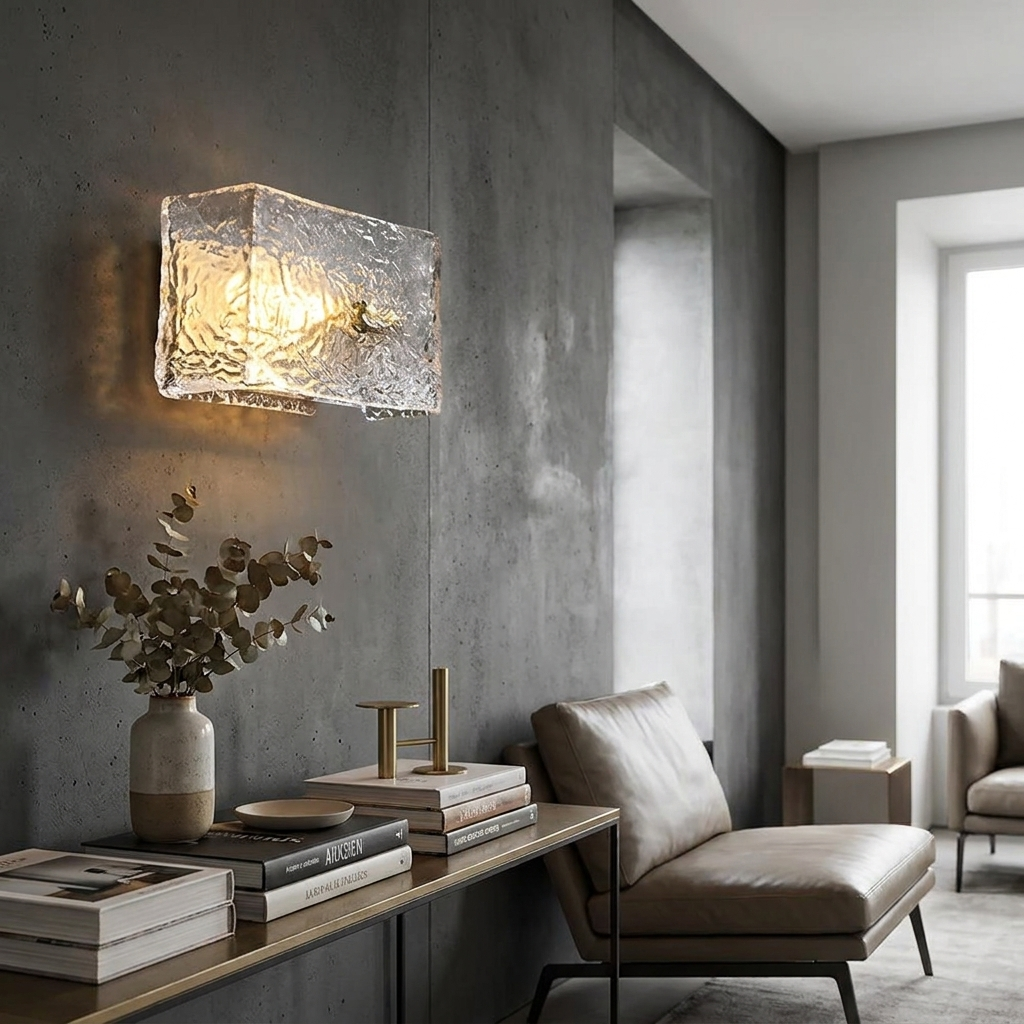 Ripple Glass Wall Lamp