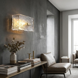 Ripple Glass Wall Lamp