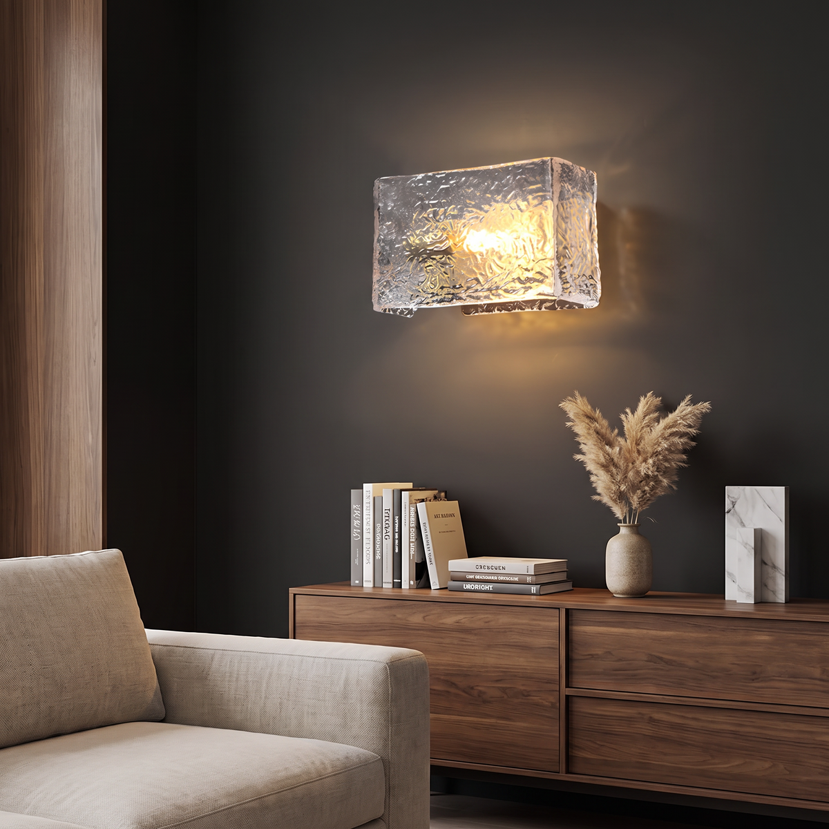 Ripple Glass Wall Lamp