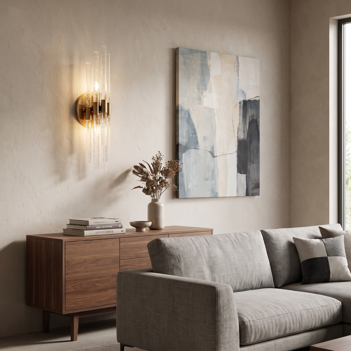Luxury Crystal Wall Light