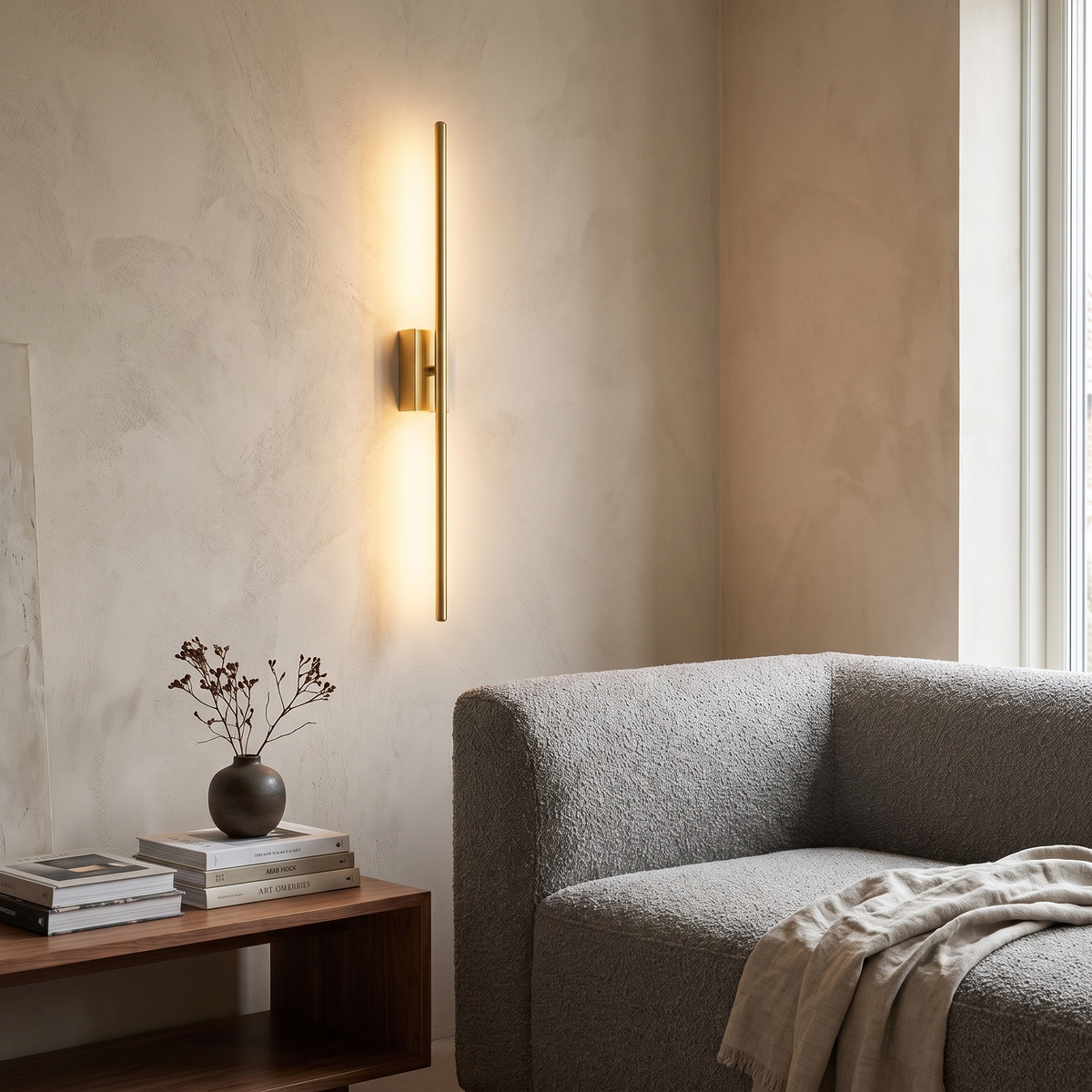 Linear Flush Wall Light
