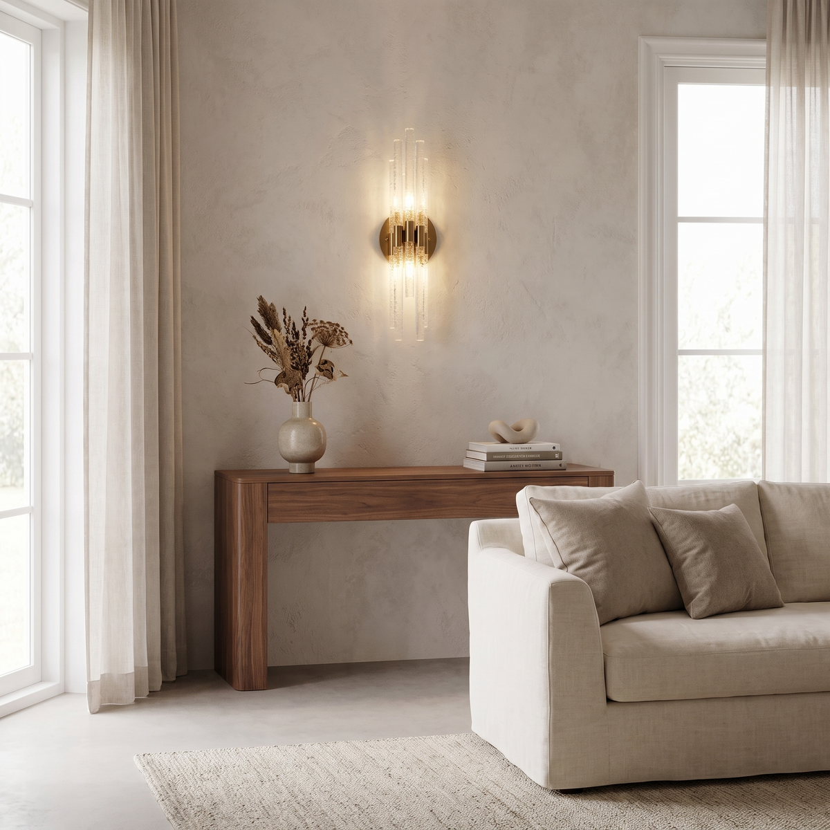 Luxury Crystal Wall Light