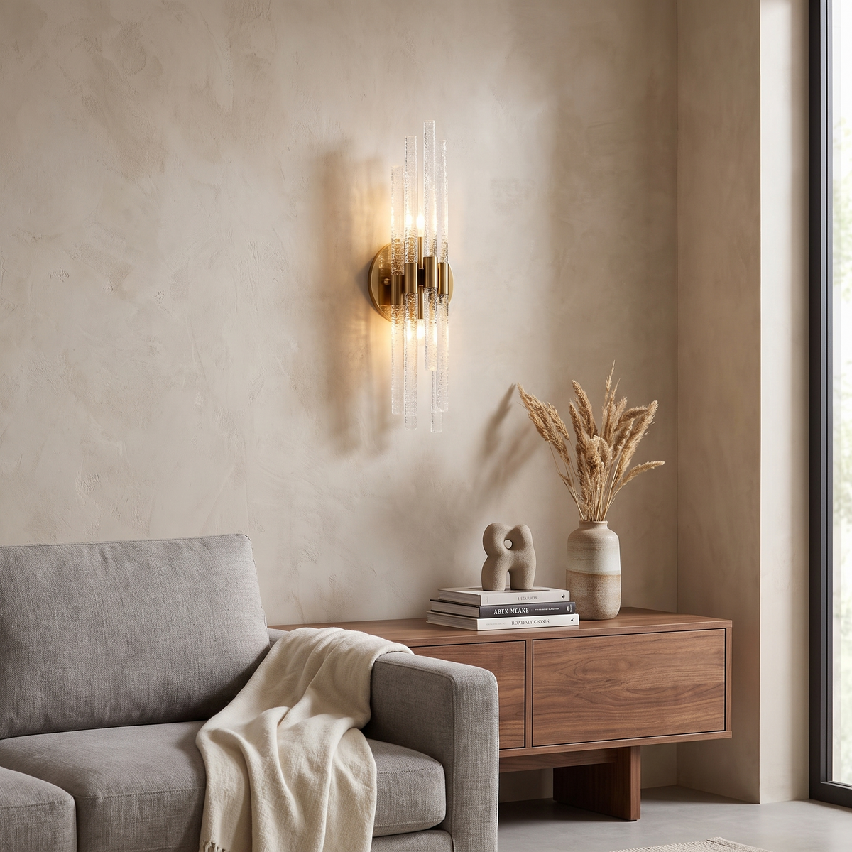 Luxury Crystal Wall Light