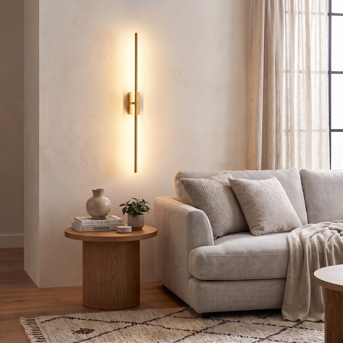 Linear Flush Wall Light