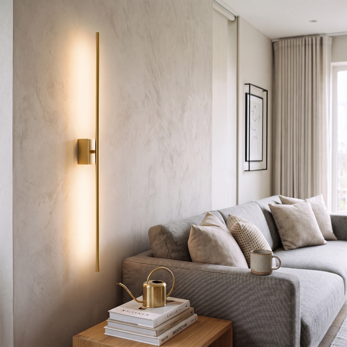 Linear Flush Wall Light