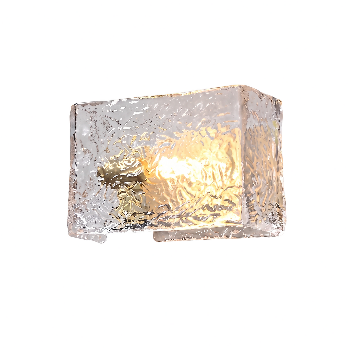 Ripple Glass Wall Lamp on a plain white background