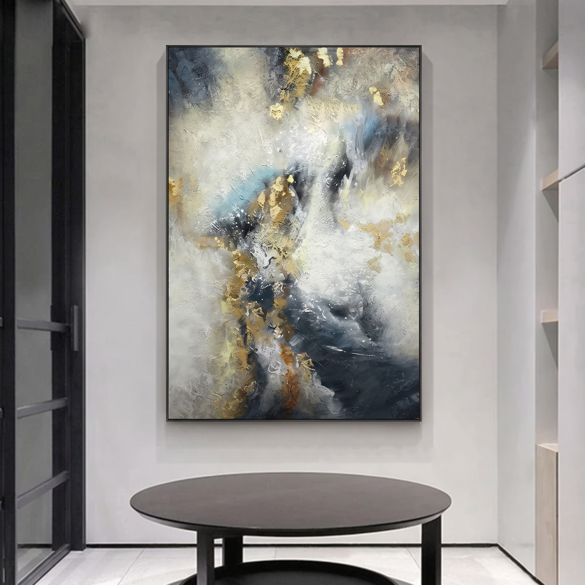 Clouds Of Glory Abstract Canvas Wall Art, alternate view