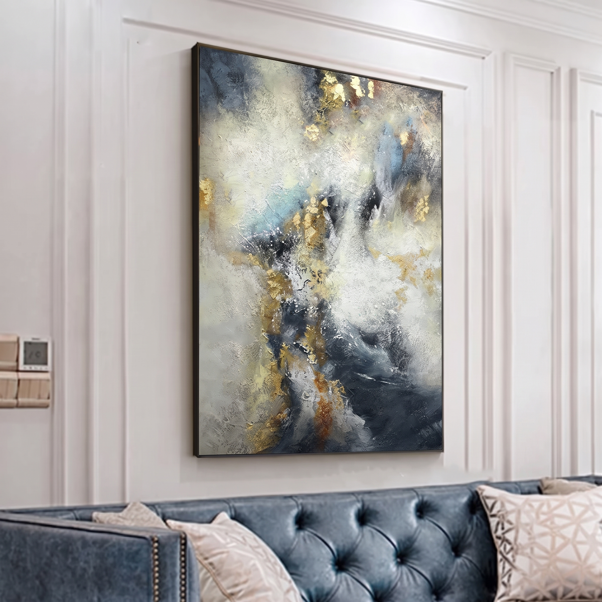 Clouds Of Glory Abstract Canvas Wall Art, full view