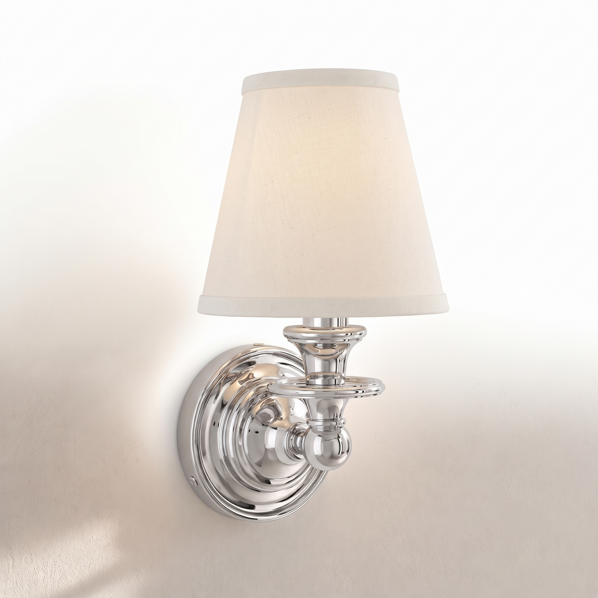 Rowan Drum Shade Wall Sconce on white background