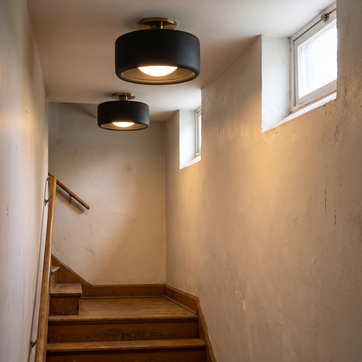 Cerova Porcelain Flush Mount Ceiling Light
