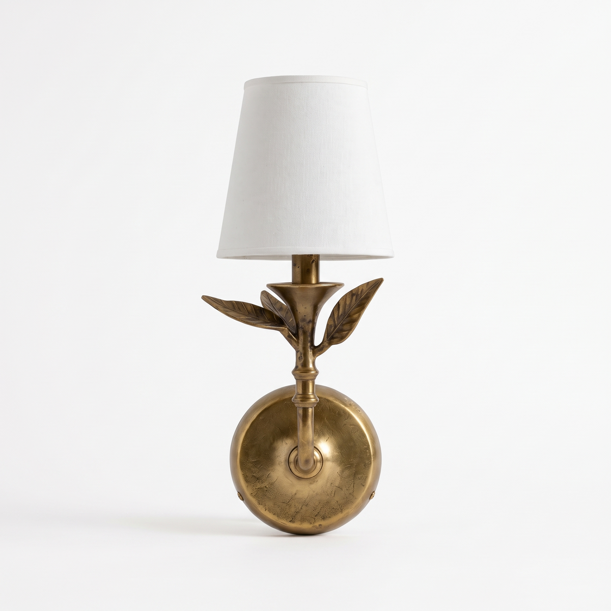 Roven Botanical Wall Sconce on pure white studio background