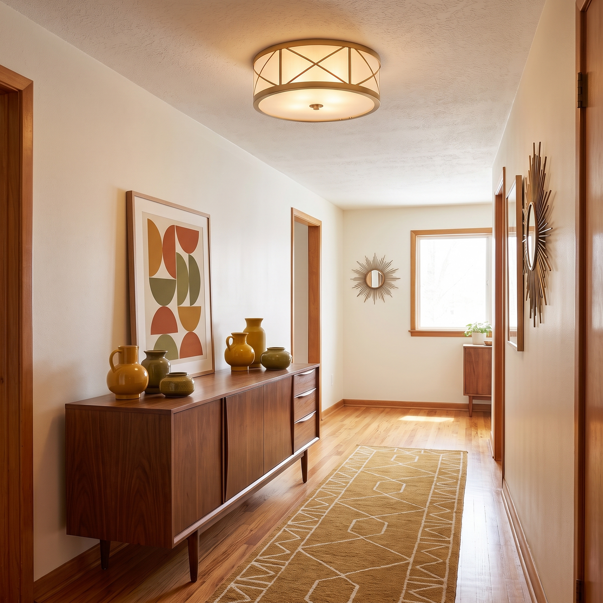 Montpelier Art Deco Flush Mount