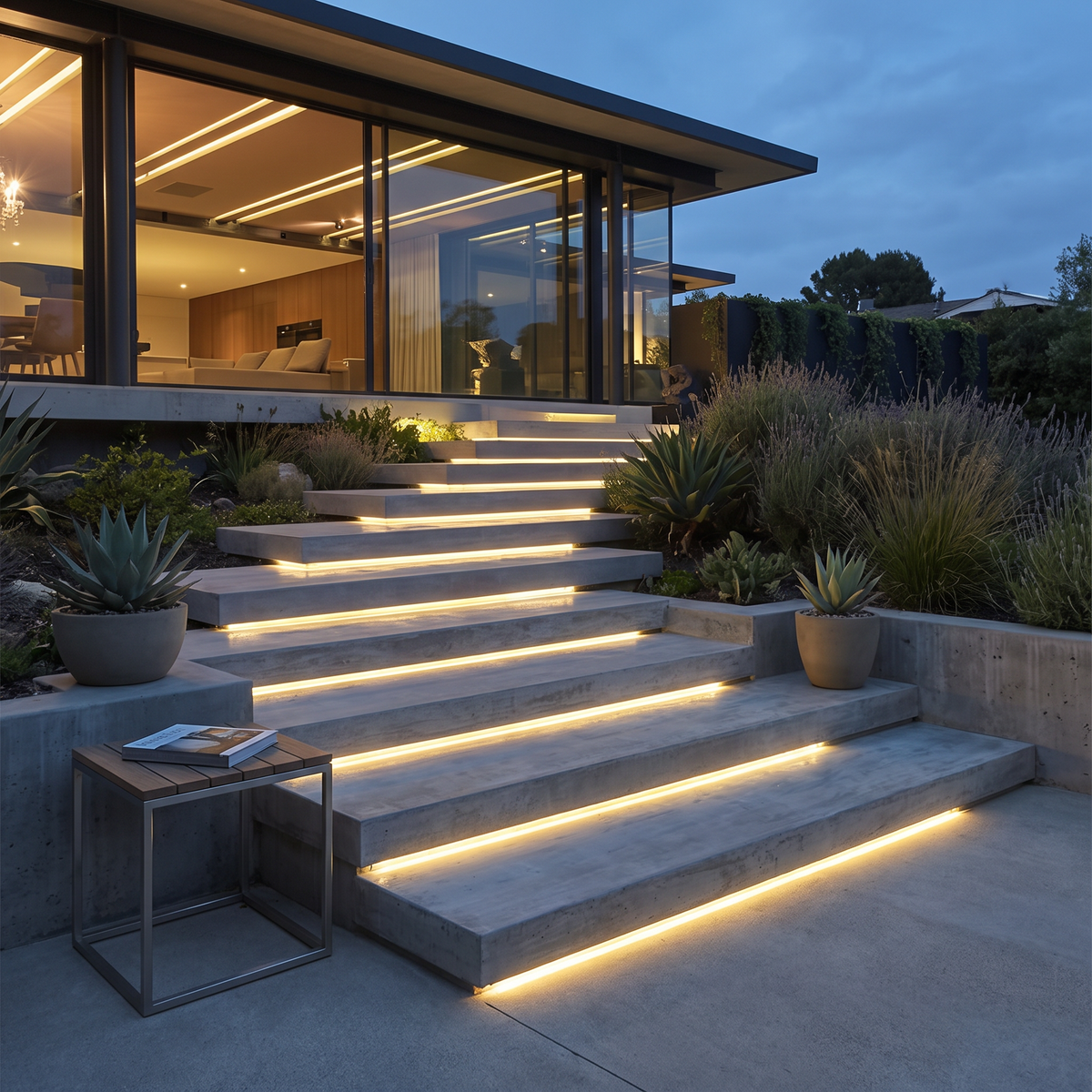 LED Strip Lights Waterproof Outdoor Modern Cuttable Flexible Light