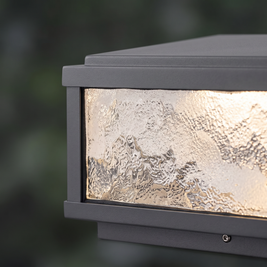 Square Outdoor Pillar Lights Modern LED Waterproof Outdoor Light