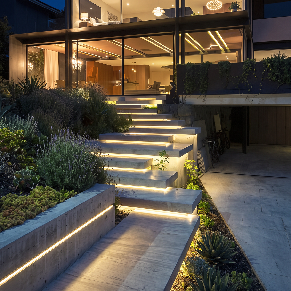LED Strip Lights Waterproof Outdoor Modern Cuttable Flexible Light
