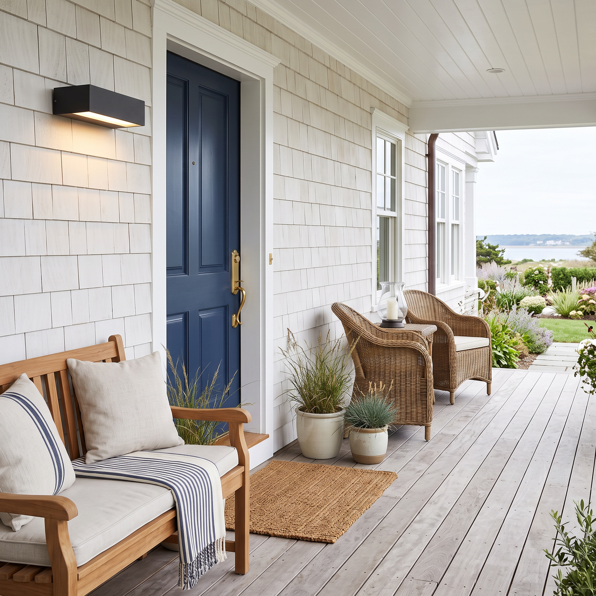 Exterior Porch Light Fixtures Modern Waterproof Door Number LED Light
