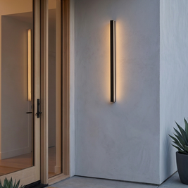 Ultra-Thin Linear LED Outdoor Wall Sconce