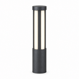 Modern LED Bollard Light, IP65 Path Lighting – product photo on white