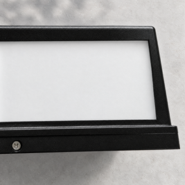 Motion Sensor Outdoor Wall Light, IP65 LED